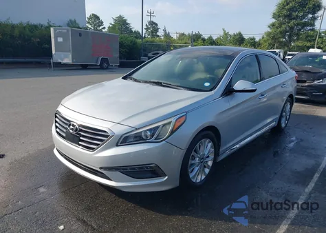 2015 Hyundai Sonata Limited z USA, uszkodzony, nr VIN 5NPE34AFXFH083147